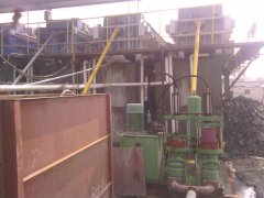 溫嶺地區(qū)客戶建筑污泥處理現場